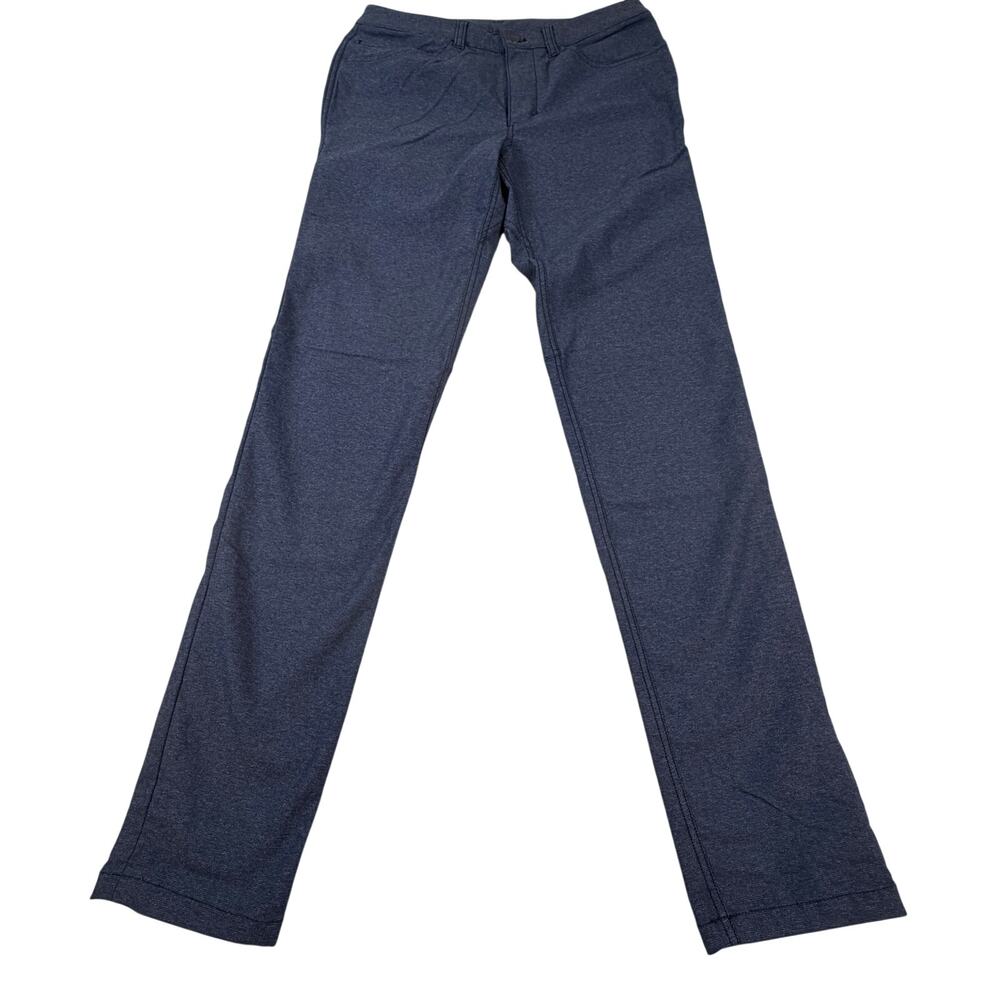 NWT Lululemon ABC Pant Slim 34”L *TC Trouser Warpstreme LM5609S Men Blue Sz 30